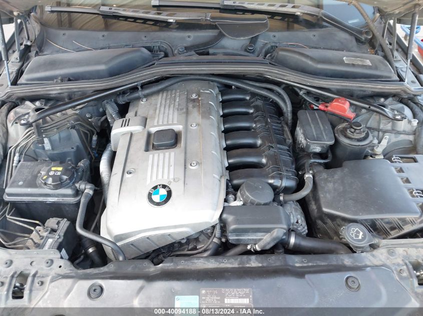 2007 BMW 530I VIN: WBANE73537CM53199 Lot: 40094188