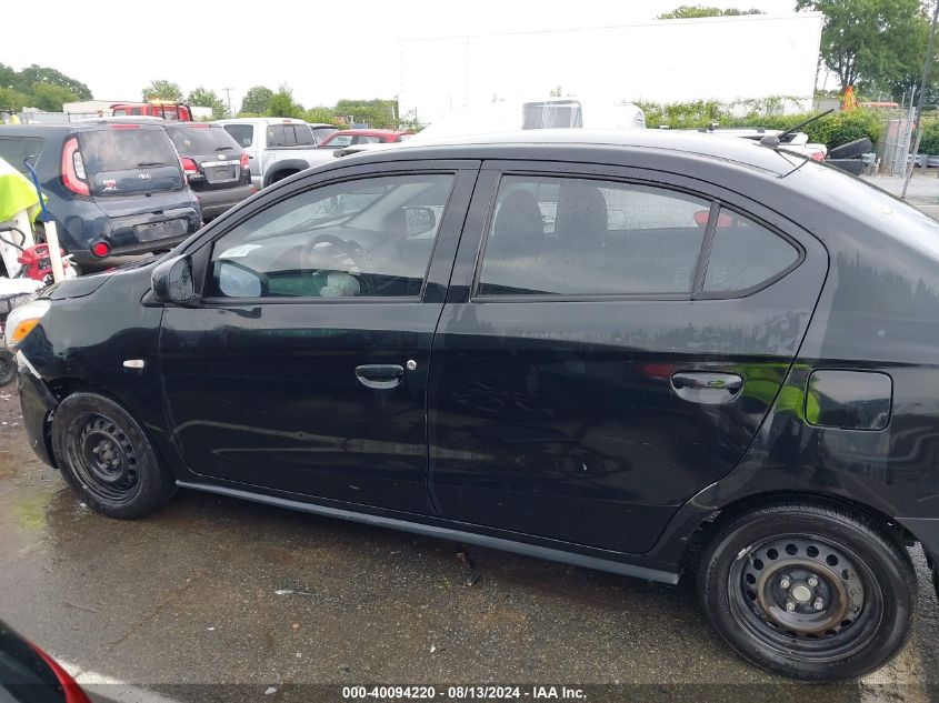 2020 Mitsubishi Mirage G4 Es VIN: ML32F3FJ3LHF00903 Lot: 40094220