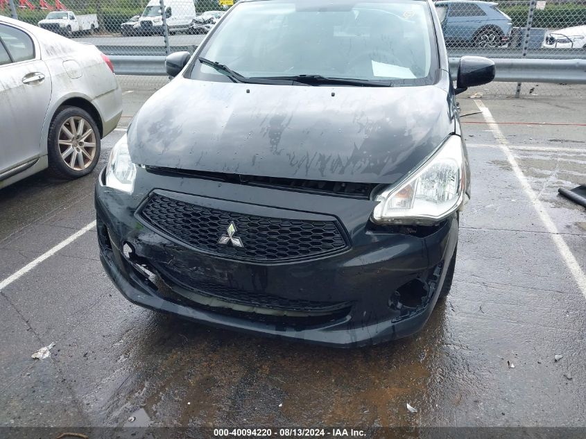 2020 Mitsubishi Mirage G4 Es VIN: ML32F3FJ3LHF00903 Lot: 40094220