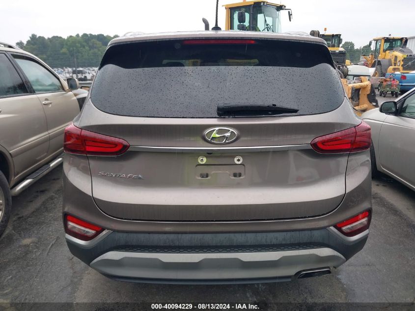 2019 Hyundai Santa Fe Se VIN: 5NMS23AD9KH043616 Lot: 40094229