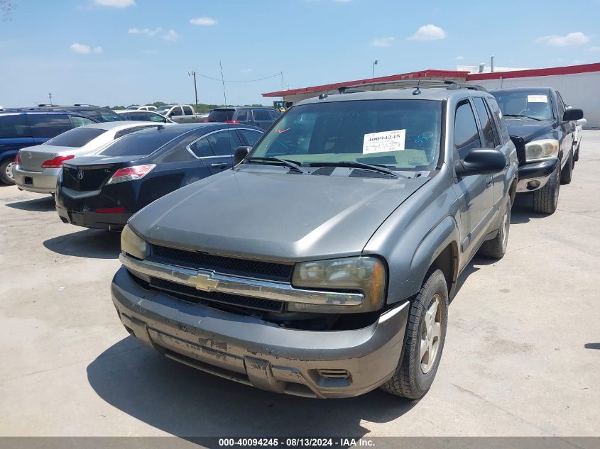 1GNDS13S052248590 2005 Chevrolet Trailblazer Ls