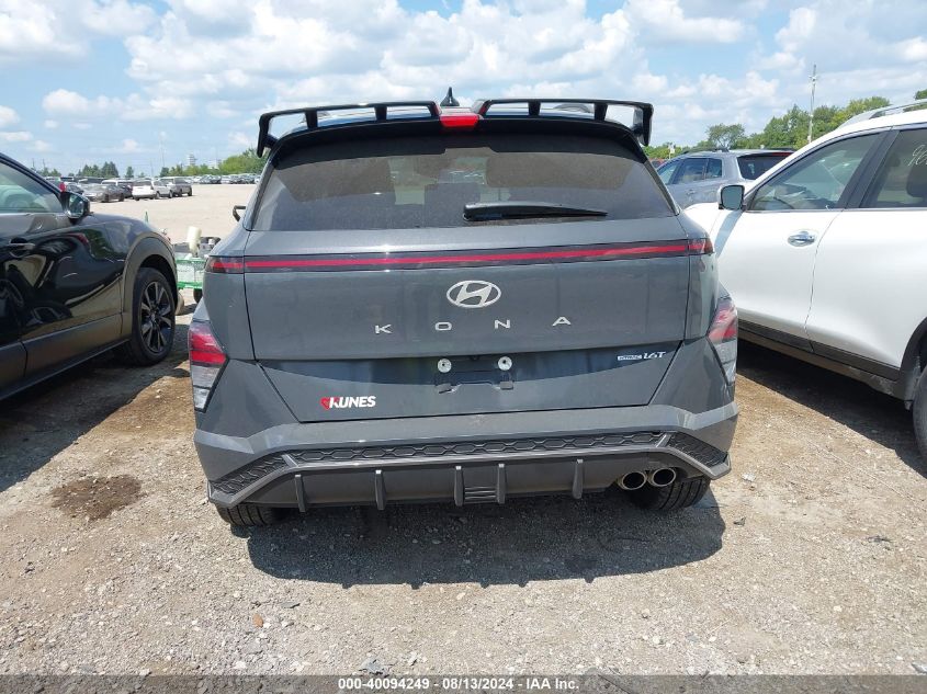 2024 Hyundai Kona N Line VIN: KM8HACA37RU037266 Lot: 40094249