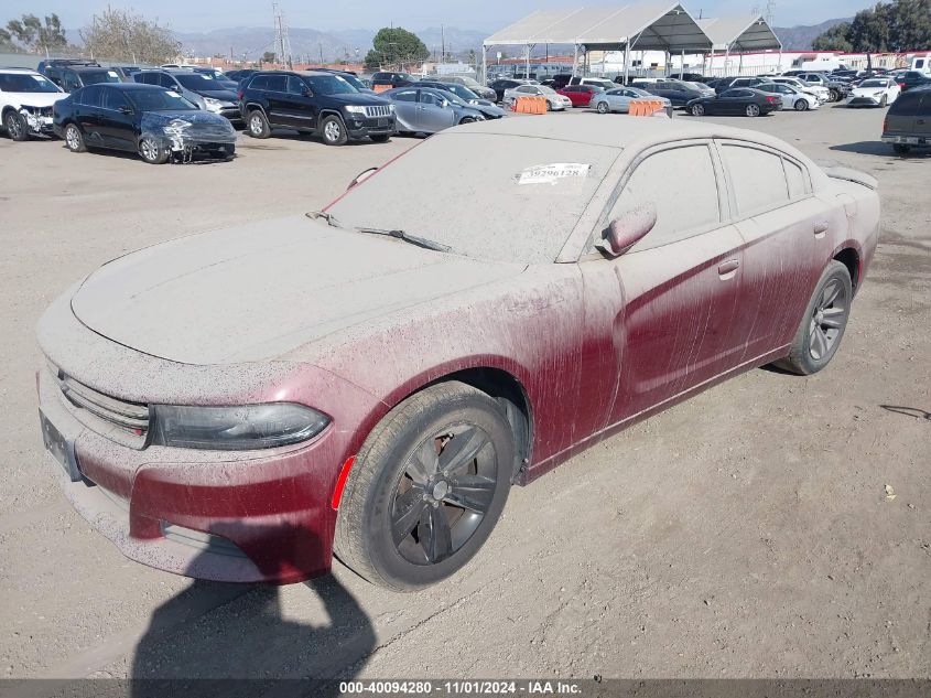 2C3CDXHG0JH125299 2018 DODGE CHARGER - Image 2