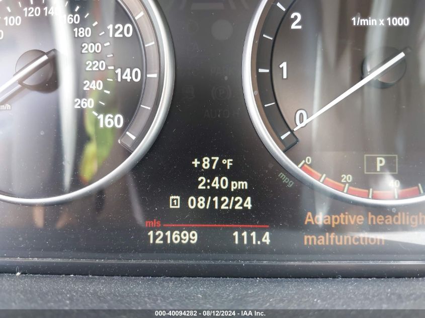 2011 BMW 535I xDrive VIN: WBAFU7C55BC872316 Lot: 40094282