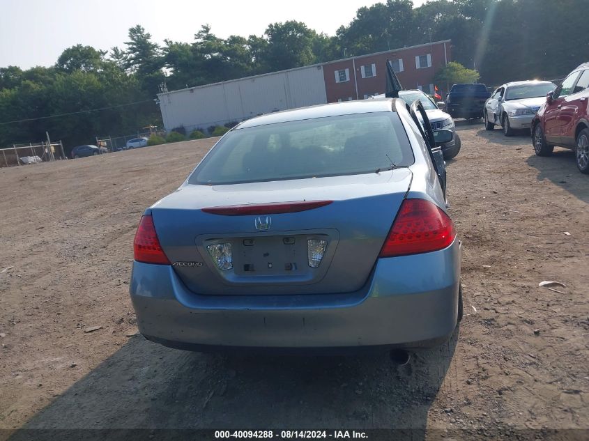 2007 Honda Accord 2.4 Lx VIN: 1HGCM56417A009787 Lot: 40094288