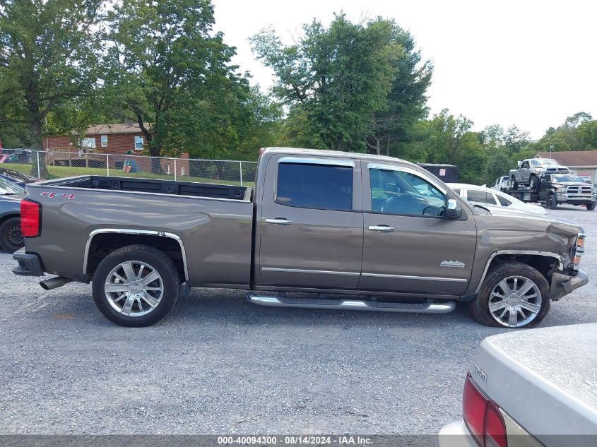 2014 Chevrolet Silverado 1500 High Country VIN: 3GCUKTEC6EG326243 Lot: 40094300