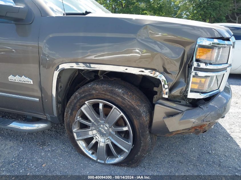 2014 Chevrolet Silverado 1500 High Country VIN: 3GCUKTEC6EG326243 Lot: 40094300