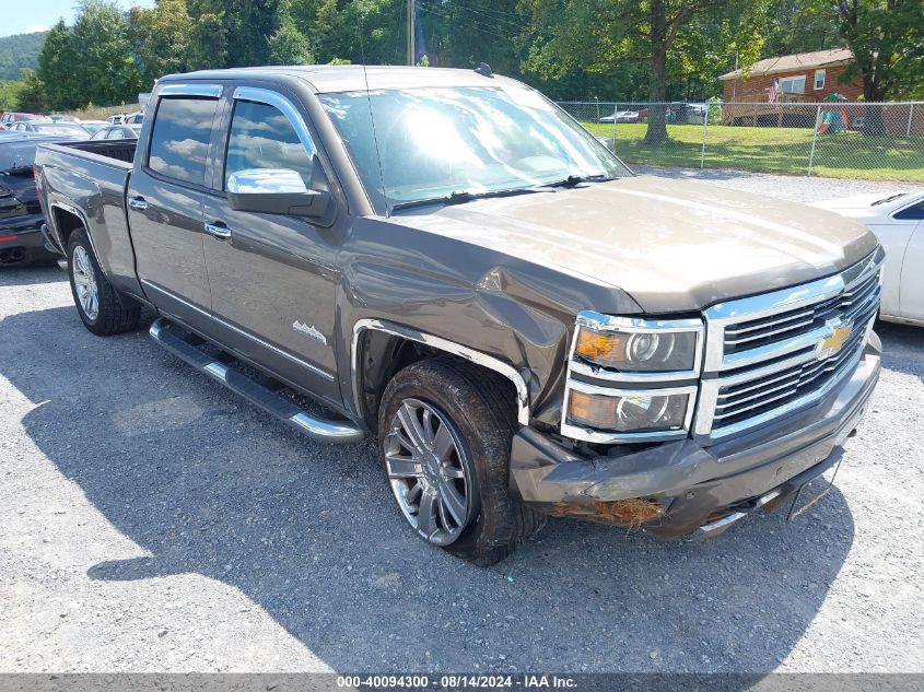 2014 Chevrolet Silverado 1500 High Country VIN: 3GCUKTEC6EG326243 Lot: 40094300