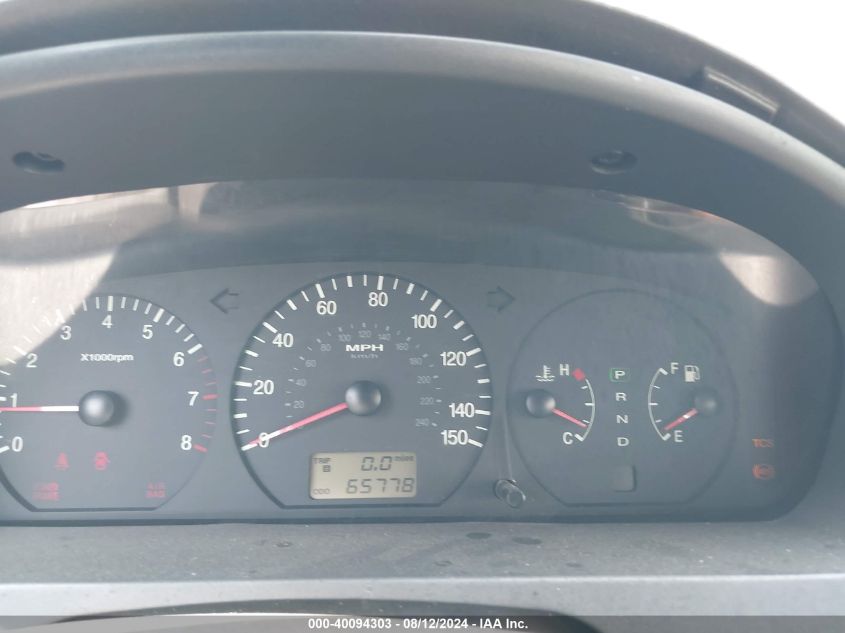 2004 Hyundai Xg350 L VIN: KMHFU45E74A323323 Lot: 40094303