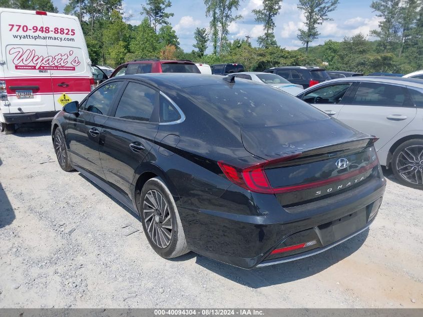 2022 Hyundai Sonata Hybrid Limited VIN: KMHL54JJXNA039964 Lot: 40094304