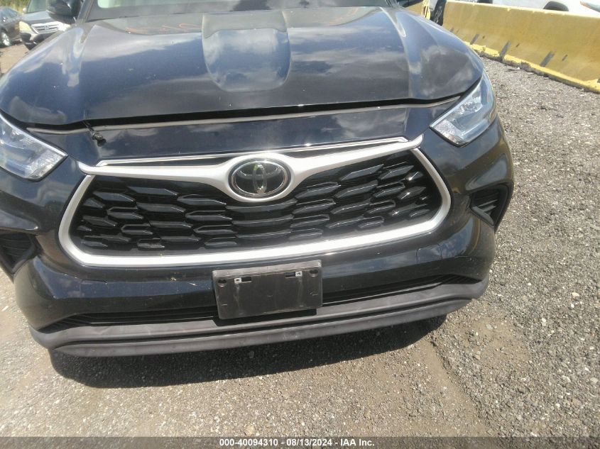 2021 Toyota Highlander L VIN: 5TDCZRBHXMS073308 Lot: 40094310