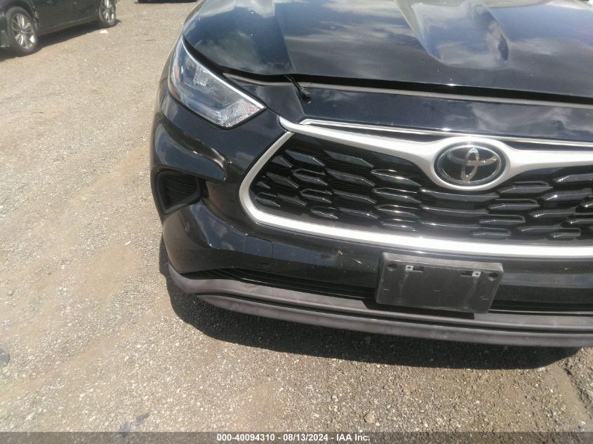 2021 Toyota Highlander L VIN: 5TDCZRBHXMS073308 Lot: 40094310