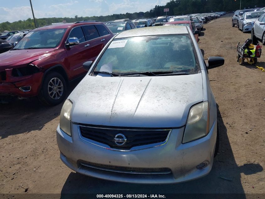 2011 Nissan Sentra 2.0S VIN: 3N1AB6AP3BL624803 Lot: 40729577