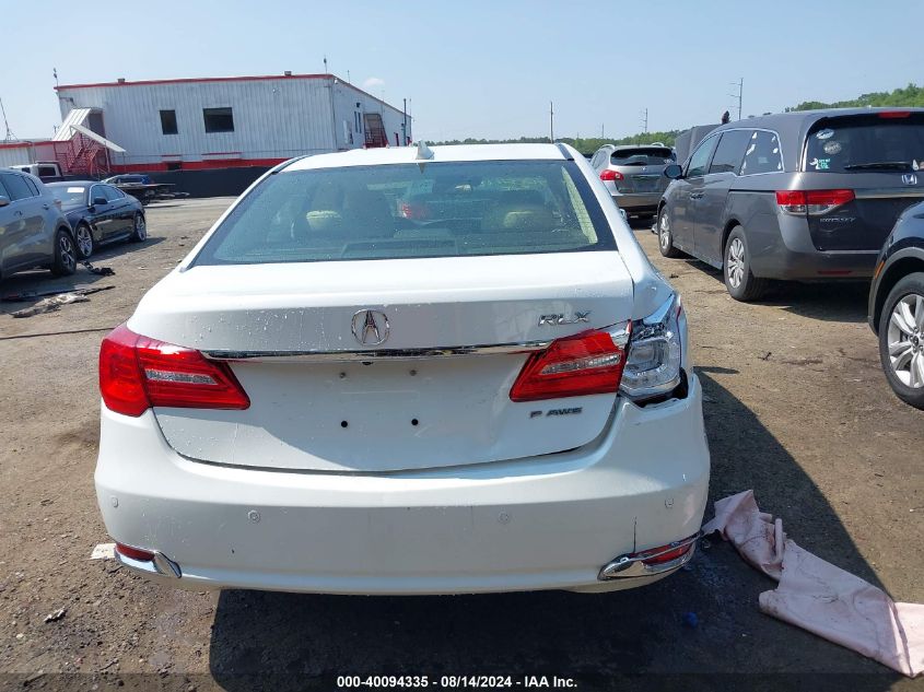 2014 Acura Rlx VIN: JH4KC1F94EC001782 Lot: 40094335