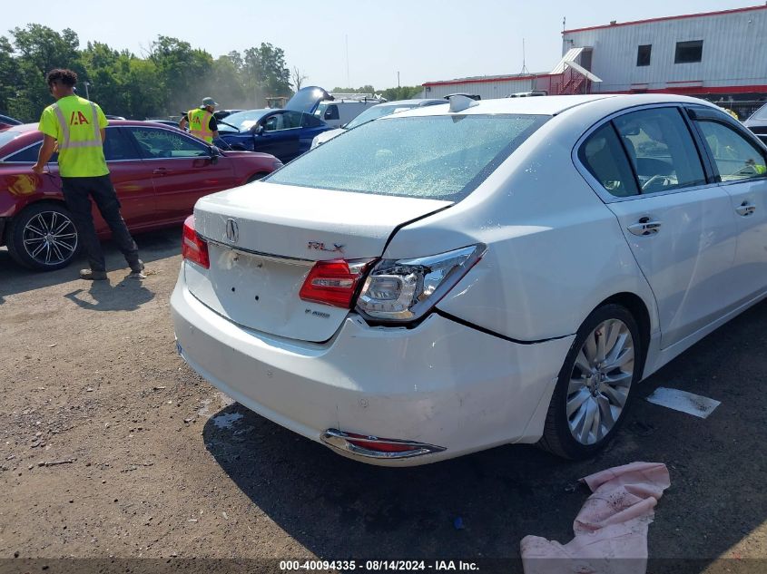 2014 Acura Rlx VIN: JH4KC1F94EC001782 Lot: 40094335