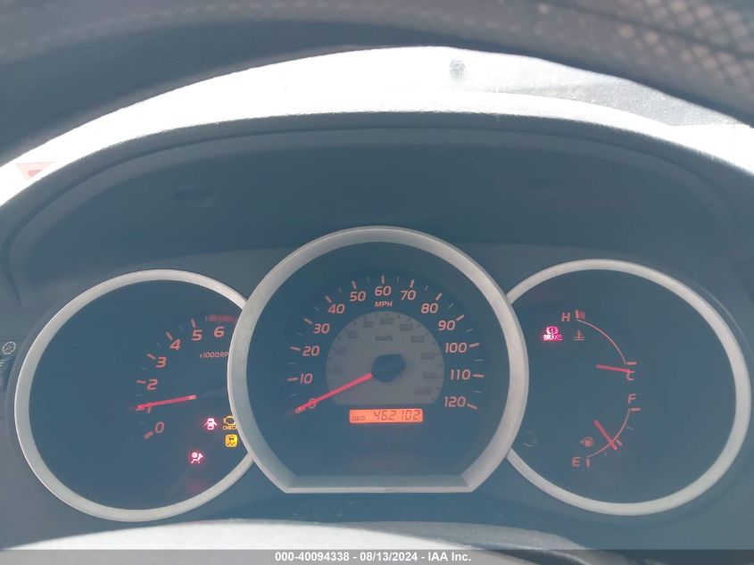 2009 Toyota Tacoma VIN: 5TEPX42N79Z614020 Lot: 40094338