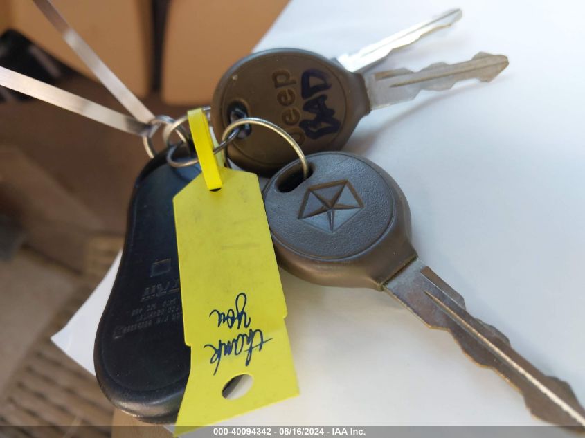 2000 Jeep Grand Cherokee Limited VIN: 1J4GW58N6YC363479 Lot: 40094342