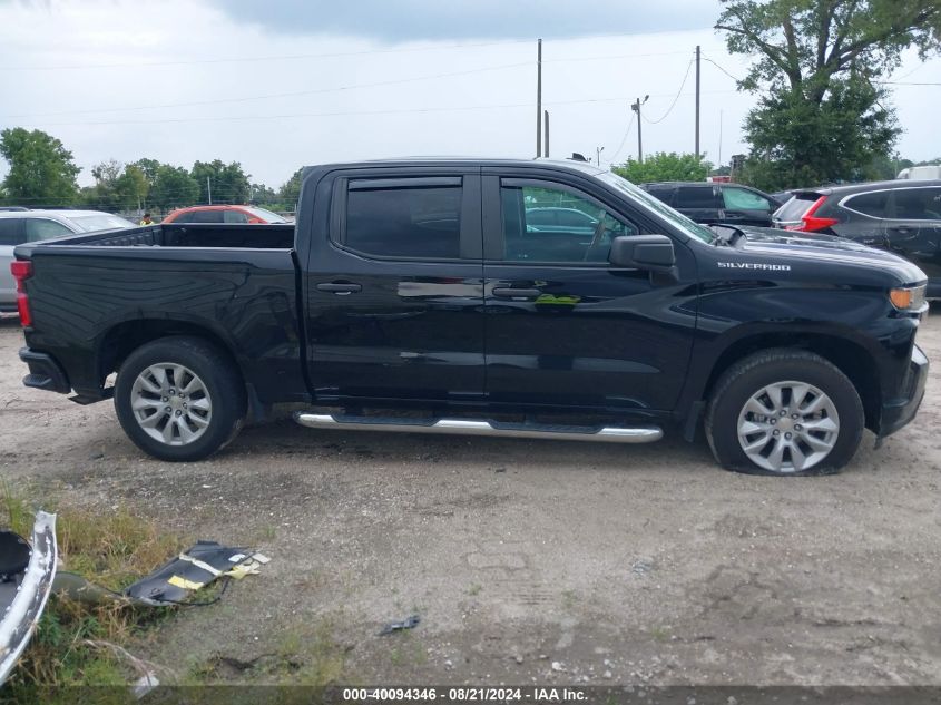 2021 CHEVROLET SILVERADO 1500 2WD  SHORT BED CUSTOM - 3GCPWBEK6MG444018
