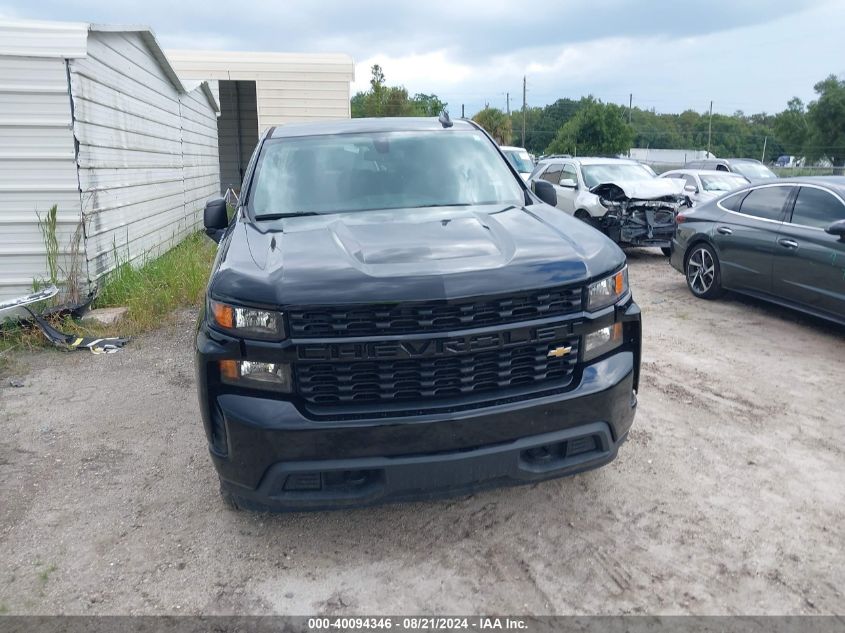 2021 Chevrolet Silverado 1500 C1500 Custom VIN: 3GCPWBEK6MG444018 Lot: 40094346