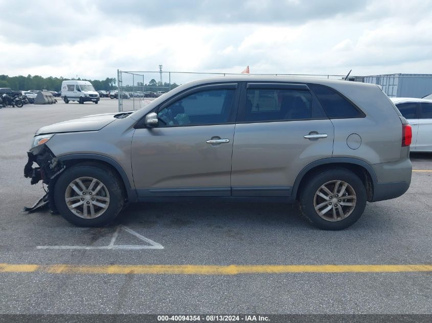 2015 Kia Sorento Lx VIN: 5XYKT3A60FG559894 Lot: 40094354