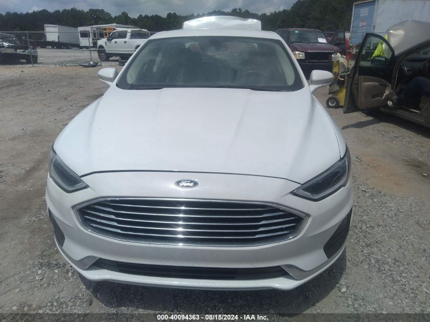 2020 Ford Fusion Sel VIN: 3FA6P0CD7LR177563 Lot: 40094363