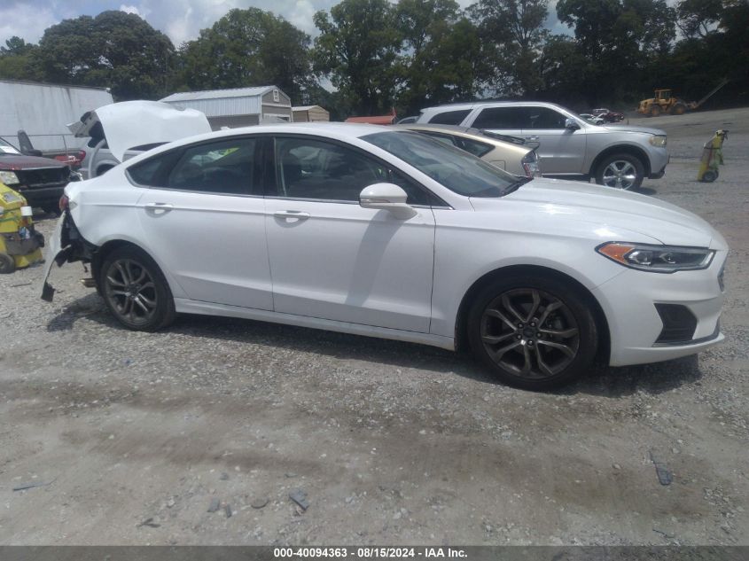 2020 Ford Fusion Sel VIN: 3FA6P0CD7LR177563 Lot: 40094363