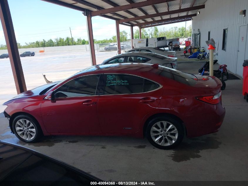 2015 Lexus Es 300H 300H VIN: JTHBW1GG4F2087431 Lot: 40094368