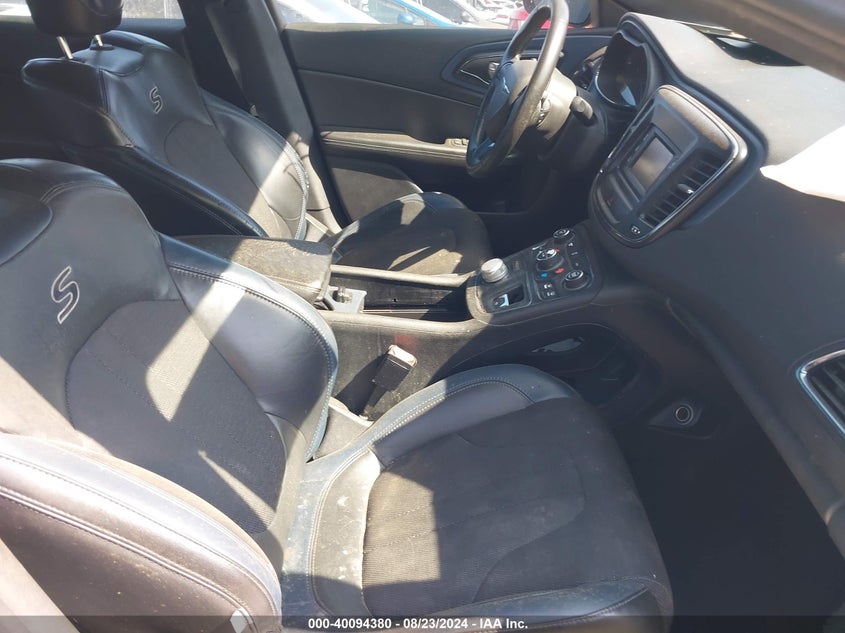 2016 CHRYSLER 200 S - 1C3CCCBB0GN117535