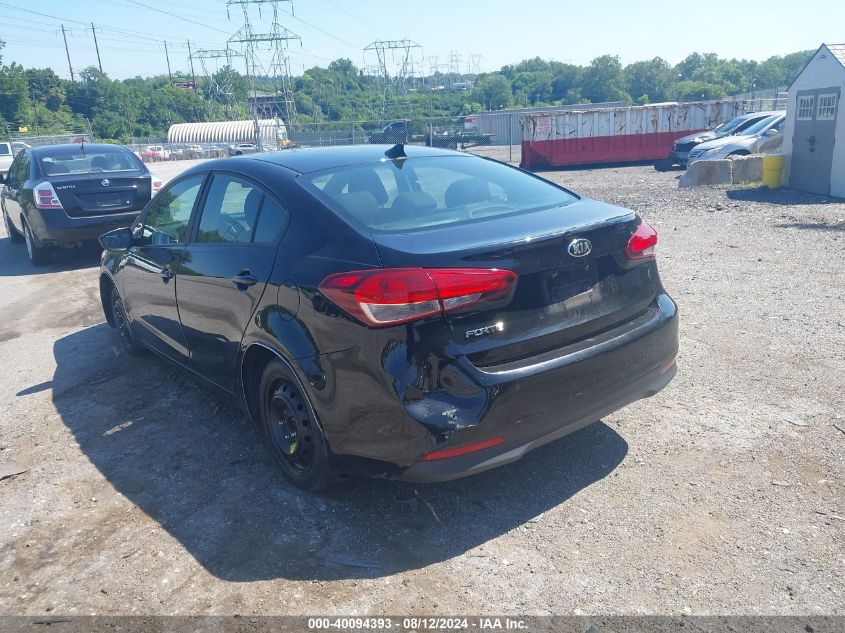 2017 Kia Forte Lx VIN: 3KPFK4A74HE075990 Lot: 40094393