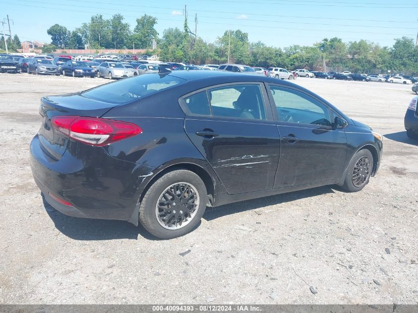 2017 Kia Forte Lx VIN: 3KPFK4A74HE075990 Lot: 40094393