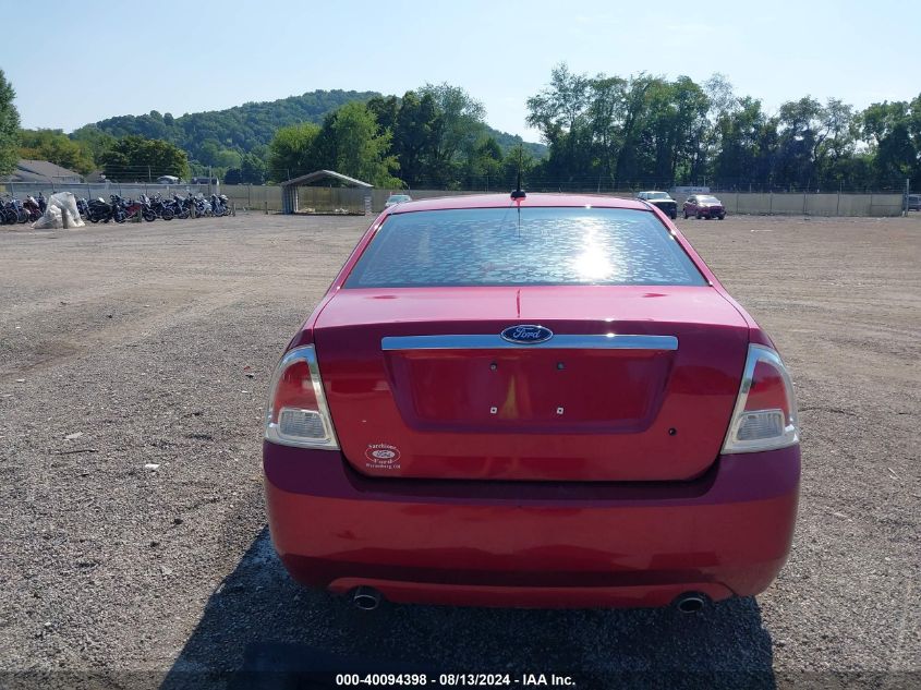 2008 Ford Fusion Sel VIN: 3FAHP08188R179076 Lot: 40094398