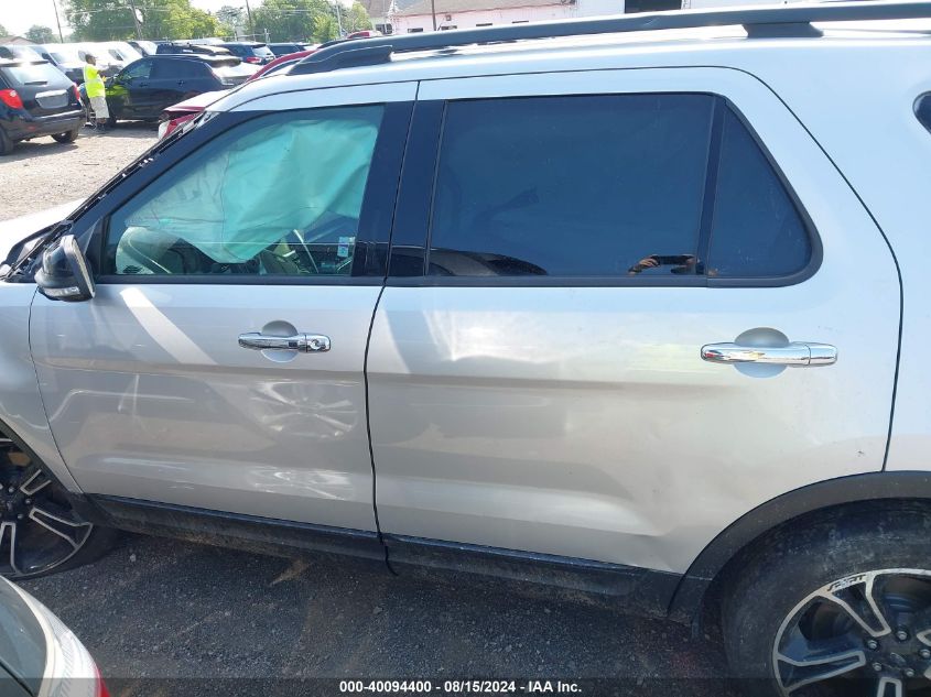 2013 Ford Explorer Sport VIN: 1FM5K8GT4DGC96535 Lot: 40094400