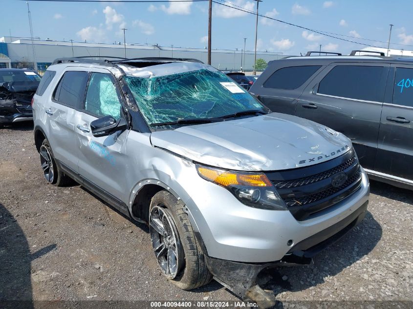 2013 Ford Explorer Sport VIN: 1FM5K8GT4DGC96535 Lot: 40094400