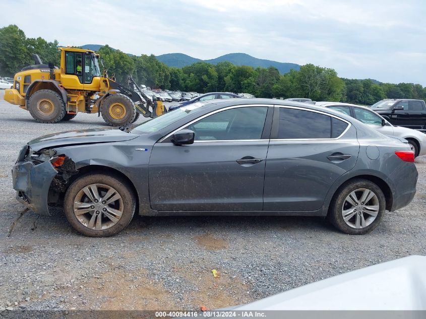 2013 Acura Ilx Hybrid Tech VIN: 19VDE3F70DE301463 Lot: 40094416