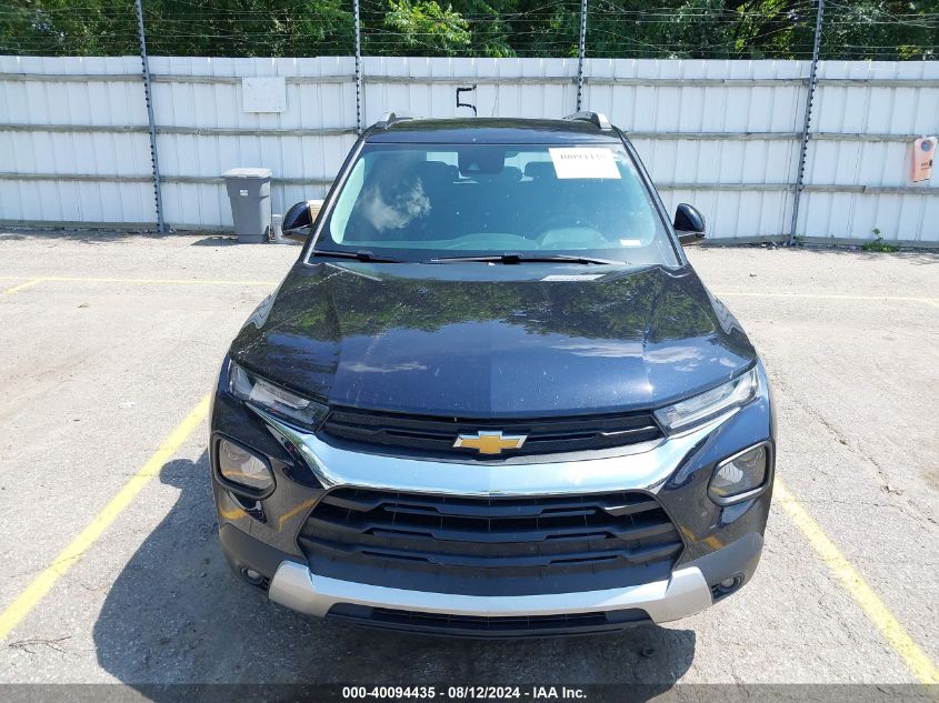 2021 Chevrolet Trailblazer Lt VIN: KL79MPSLXMB116650 Lot: 40094435