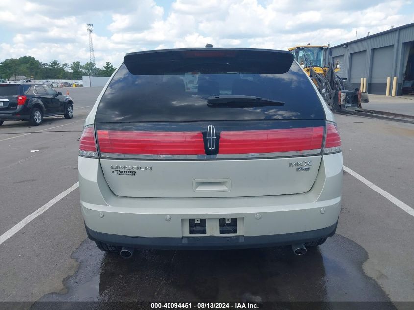 2007 Lincoln Mkx VIN: 2LMDU88C67BJ04942 Lot: 40094451