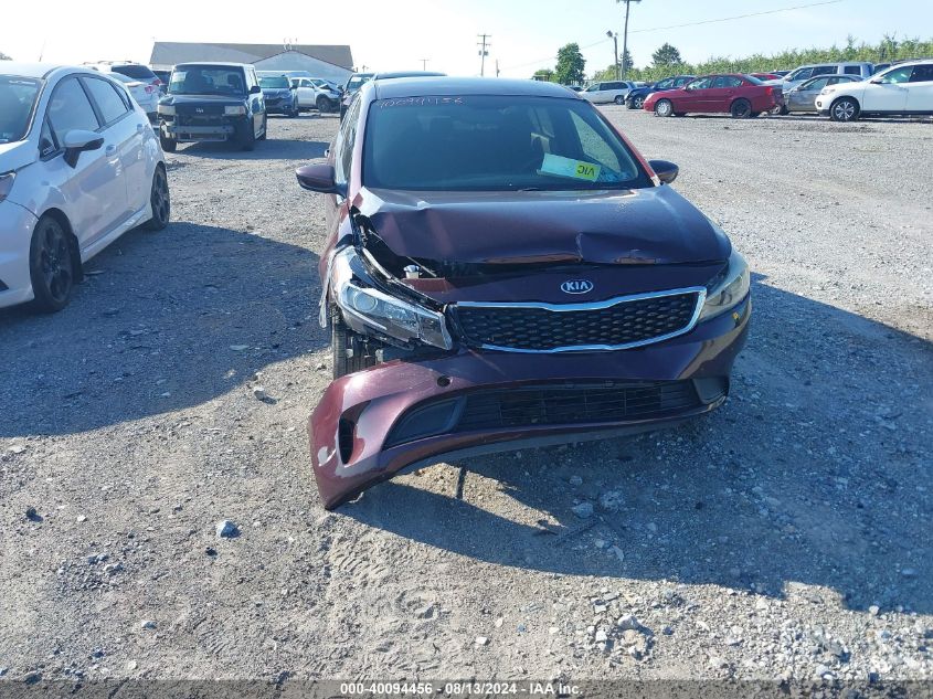 2018 Kia Forte Lx VIN: 3KPFK4A77JE258337 Lot: 40094456