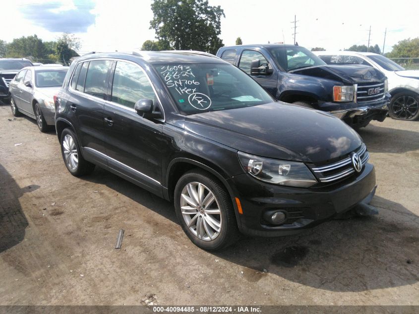 2015 VOLKSWAGEN TIGUAN SE - WVGBV7AX0FW514706