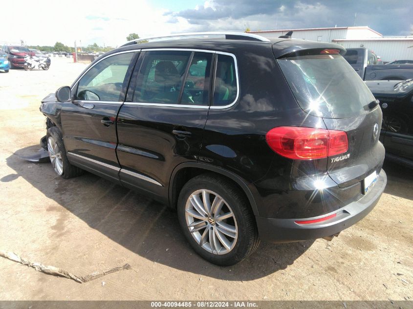 2015 VOLKSWAGEN TIGUAN SE - WVGBV7AX0FW514706