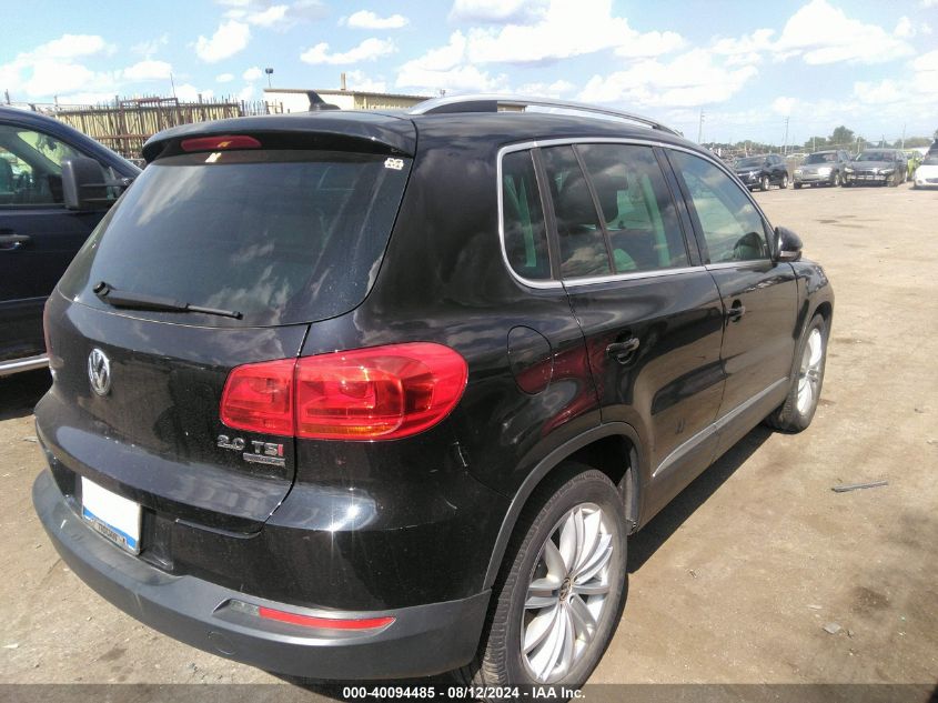 2015 VOLKSWAGEN TIGUAN SE - WVGBV7AX0FW514706