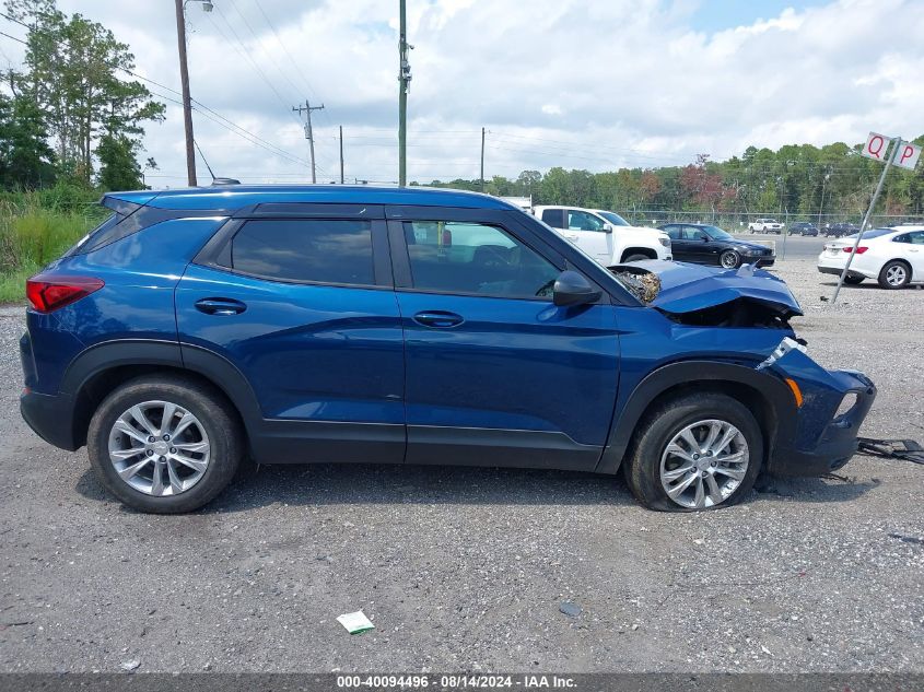 2021 Chevrolet Trailblazer Fwd Ls VIN: KL79MMS25MB134138 Lot: 40094496