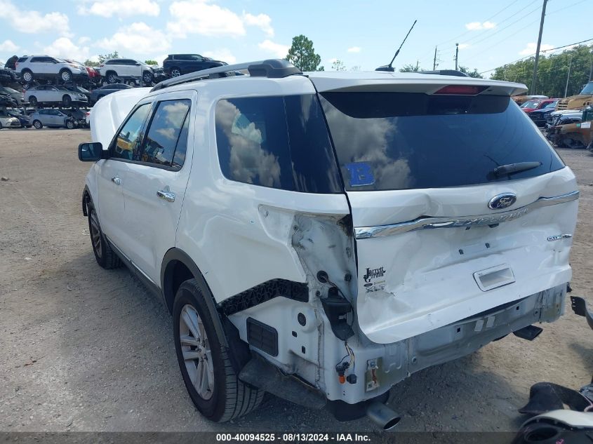 2015 Ford Explorer Xlt VIN: 1FM5K7D89FGA07016 Lot: 40094525