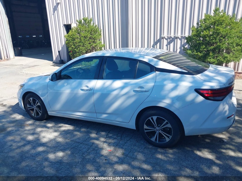 VIN 3N1AB8CV8PY293024 2023 NISSAN SENTRA SV XTRONIC CVT