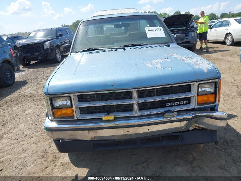 1988 Dodge Dakota VIN: 1B7FN14X7JS640169 Lot: 40094534