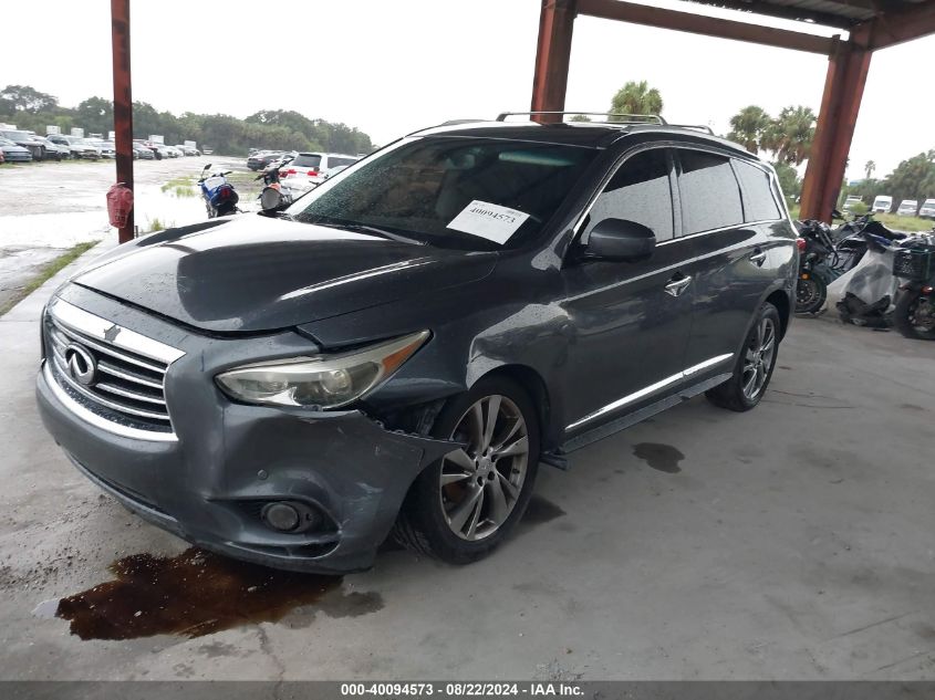 VIN 5N1AL0MM0DC316300 2013 Infiniti JX35 no.2