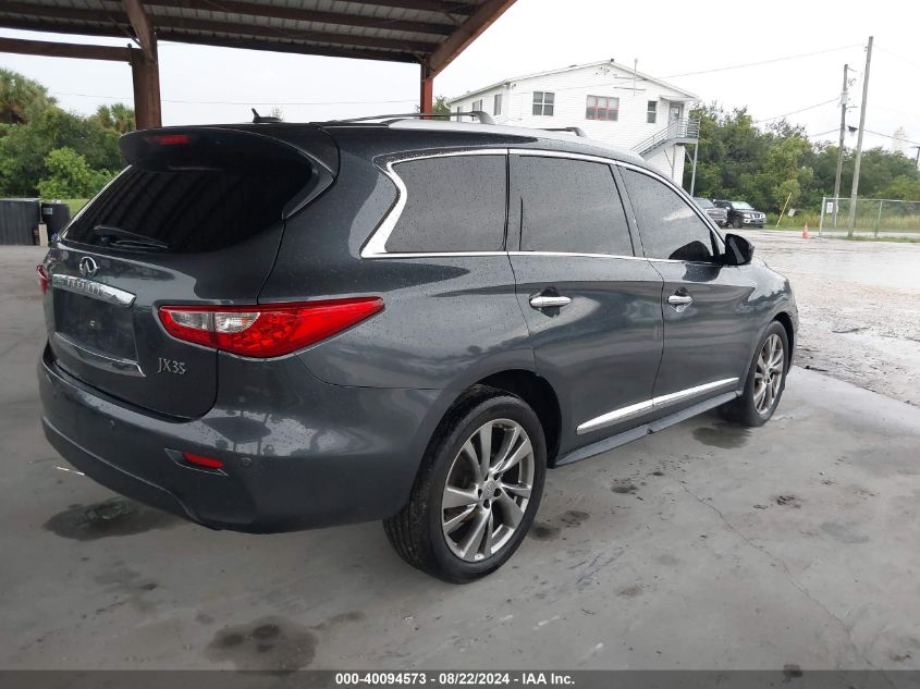 VIN 5N1AL0MM0DC316300 2013 Infiniti JX35 no.4