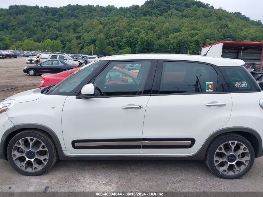 2014 Fiat 500L Trekking VIN: ZFBCFADHXEZ008999 Lot: 40094644