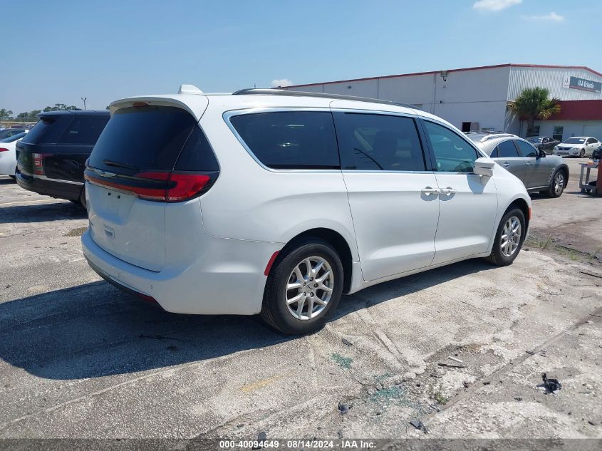 2022 Chrysler Pacifica Touring L VIN: 2C4RC1BG7NR135987 Lot: 40094649