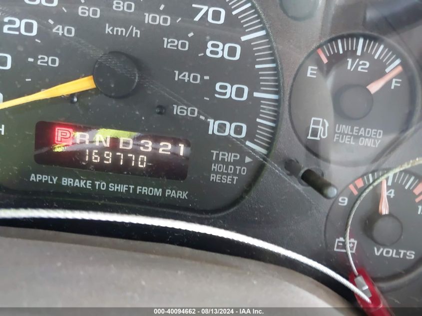 1998 GMC Safari Sle VIN: 1GKDM19W1WB531275 Lot: 40094662