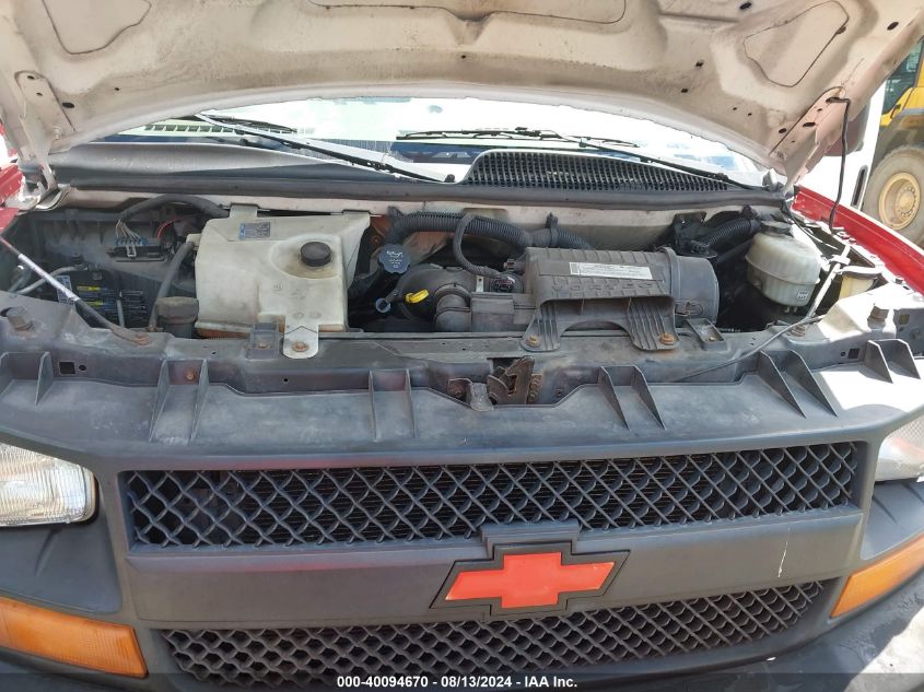 2008 Chevrolet Express Work Van VIN: 1GCGG25C381139635 Lot: 40094670